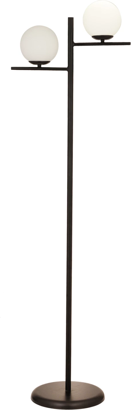 Llambë dyshemeje metalike, ngjyrë e zezë, FH7432.01, 30x158 cm