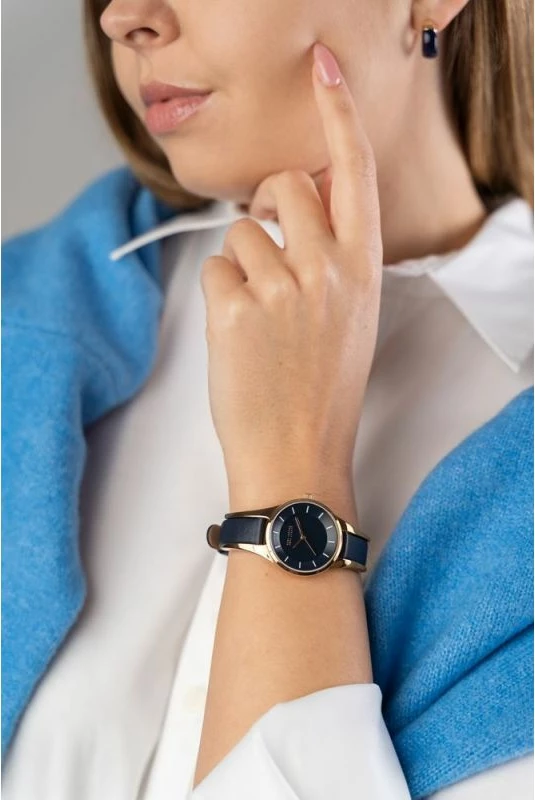 Orë dore për femra Paul Lorens, rozë e artë dhe kaltër