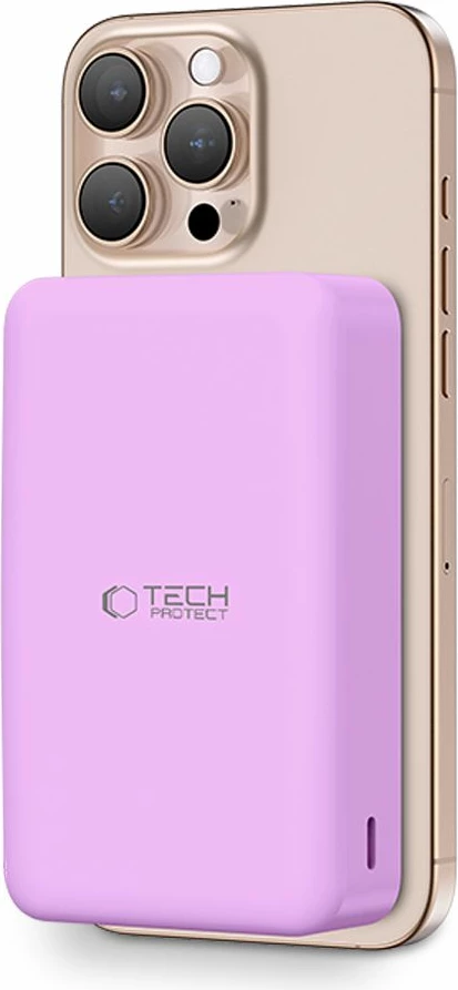 Powerbank Tech-Protect PB12 LifeMag 20000mAh, MagSafe, vjollcë