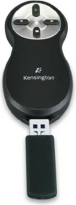 Wireless presenter Kensington K33373EU, i zi, argjendtë