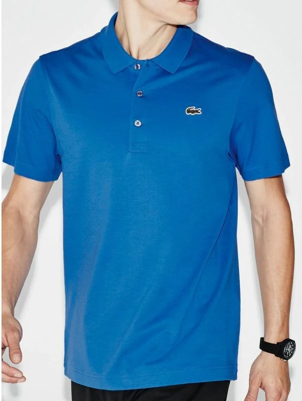 Fanellë polo për meshkuj Lacoste, blu