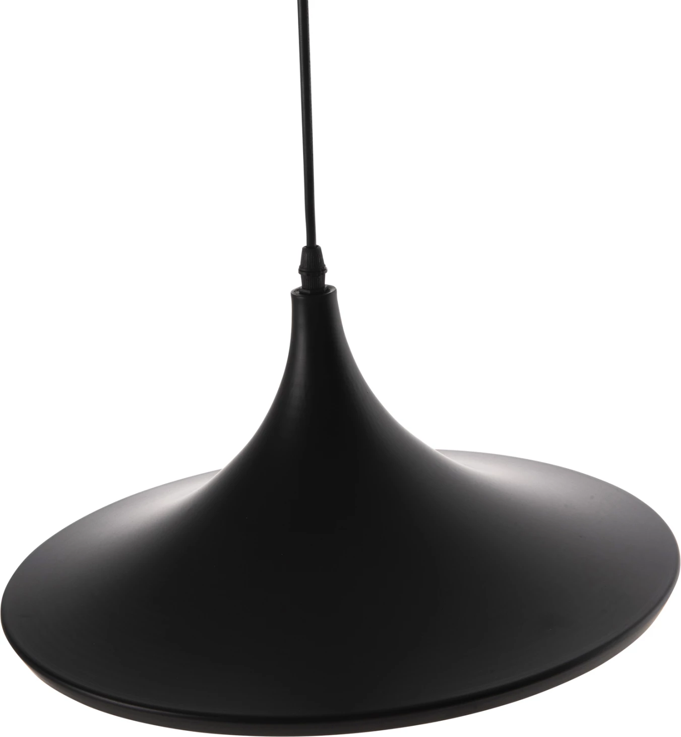 Llambë varëse tavani, alumini, ngjyrë e zezë dhe ari, FH4133, Φ36x112H cm