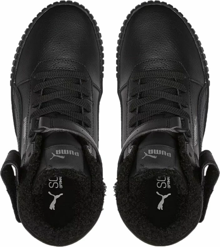 Atlete për fëmijë Puma Carina 2.0 Mid Wtr, të zeza