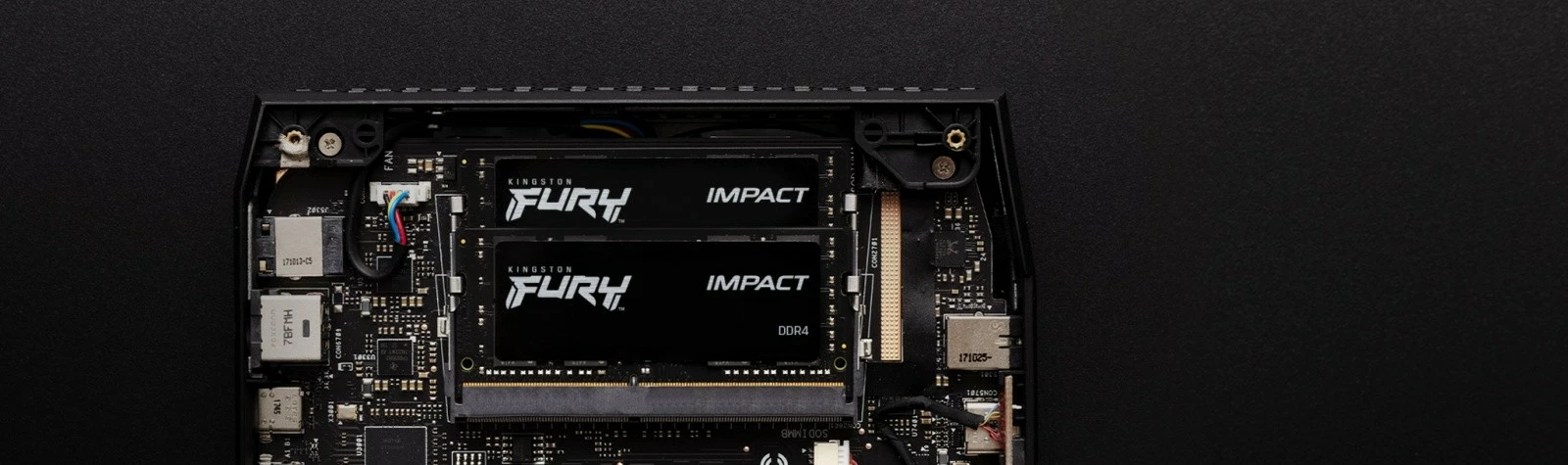 RAM Memorje Kingston FURY Impact DDR4 SODIMM 8GB 3200MHz CL20, e zezë