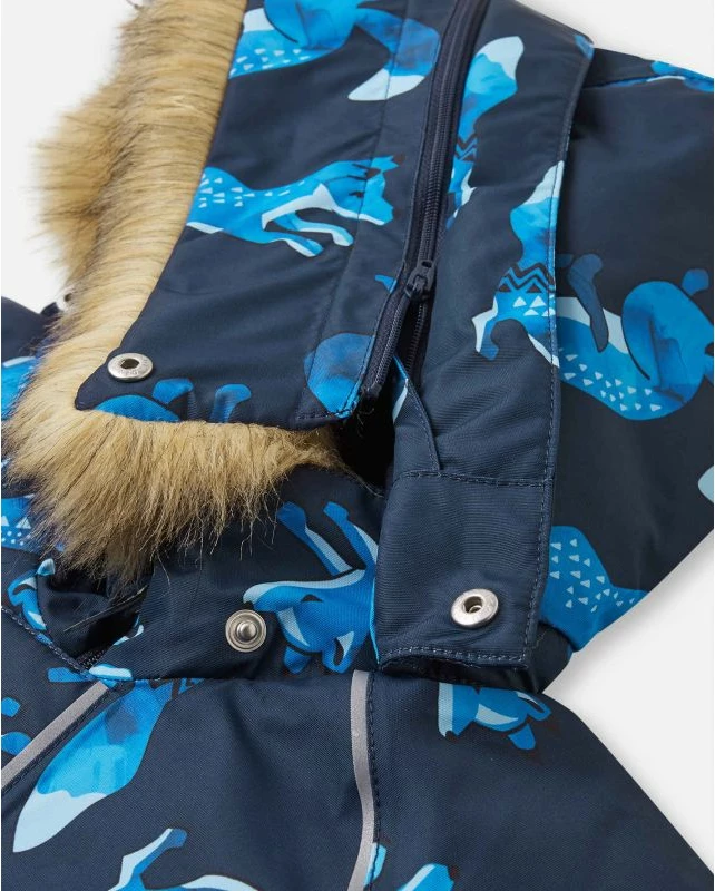 Kominoshe për fëmijë Reima, të kaltërta