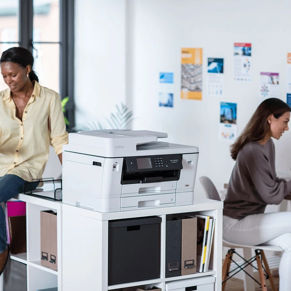 Printer multifunksional Brother MFC-J6940DW, inkjet, A3, Wi-Fi, gri/bardhë