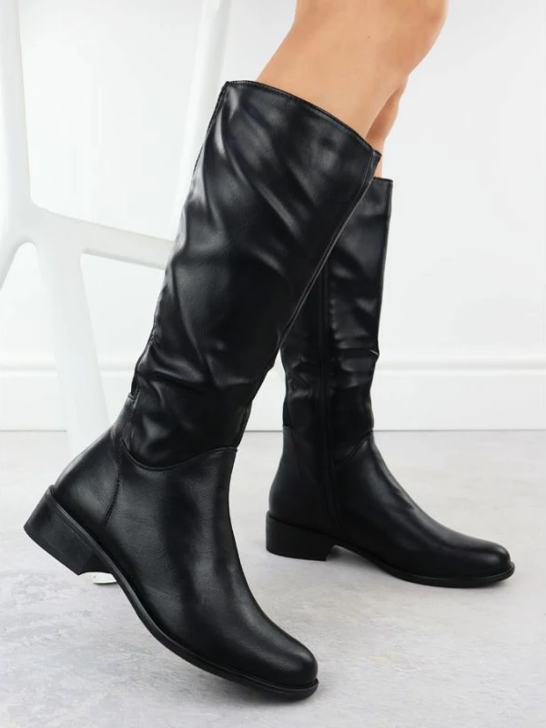 Çizme femra Jezzi ASA198-19, të zeza