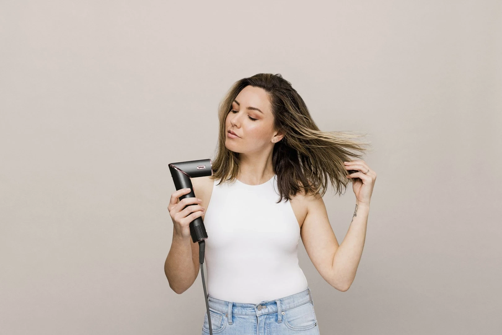 Stiluese për floke Multistyler Shark FlexStyle 5-in-1, 1400W, e zezë/ rozë