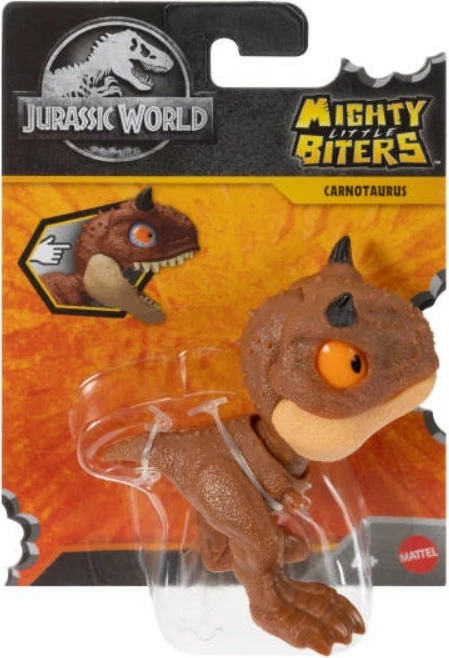 Figurë dinosauri Jurassic World Mattel Mighty Little Biters Carnotaurus