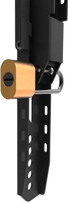 Mbajtës muri për monitor/TV Neomounts WL30-750BL16, çelik, i zi, 42-86"