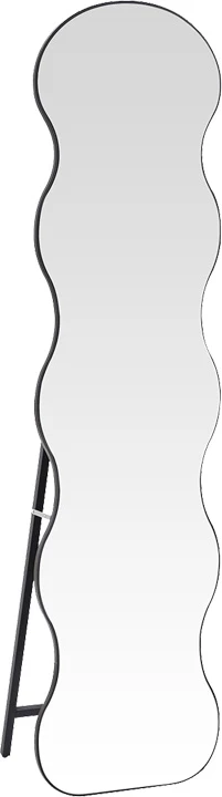 Pasqyrë dyshemeje Waven, ngjyrë e zezë, 38x28x148cm