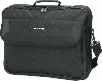 Çantë laptopi MANHATTAN Cambridge Clamshell 17.3 inç, e zezë