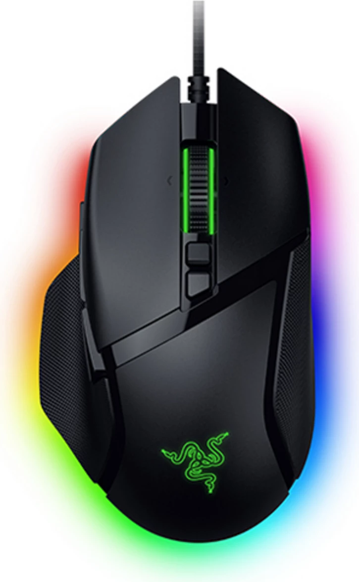 Maus gaming, Razer Basilisk V3 35K RZ01-05230100-R3M1, optik 35K DPI, me kabllo, RGB, i zi