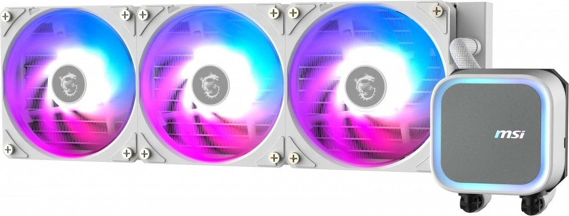 Kasë ftohëse procesori MSI MAG CORELIQUID A13 360, 360mm, ARGB, e bardhë