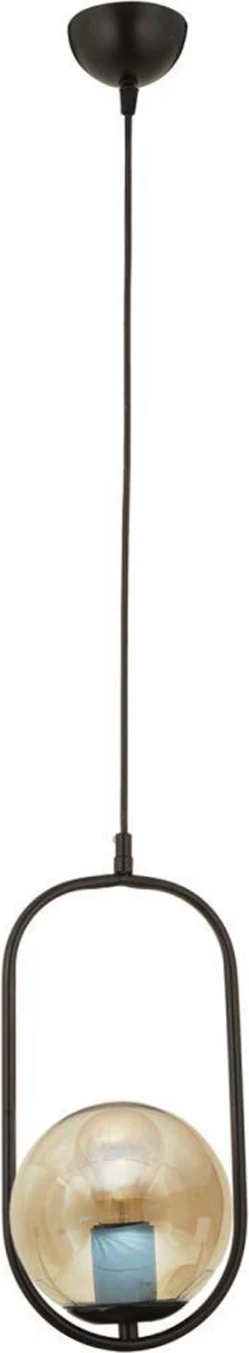 Llambë varëse tavani metalike, ngjyrë e zezë, FH7386.01, 17x80 cm