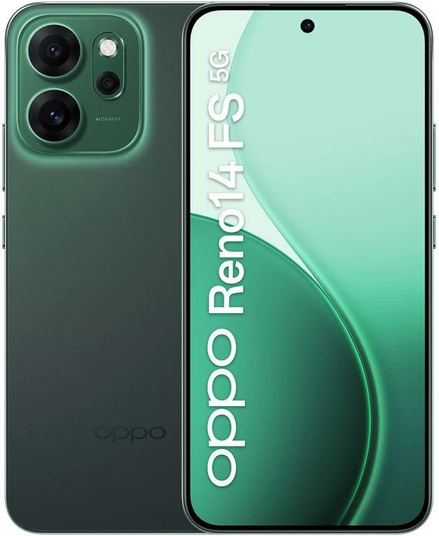 Celular OPPO Reno 14FS 12GB 512GB 5G Luminous Green