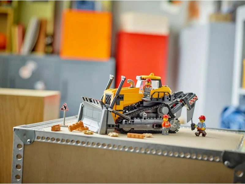 Lodra LEGO City buldozer, e verdhë