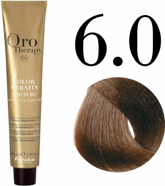 Ngjyrë për flokë Oro 6.0 bionde e errët, 100 ml