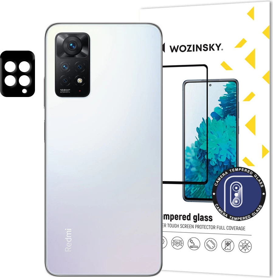 Mbrojtës xhami për kamerë Wozinsky për Xiaomi Redmi Note 11 Pro, Full Camera Glass 9H