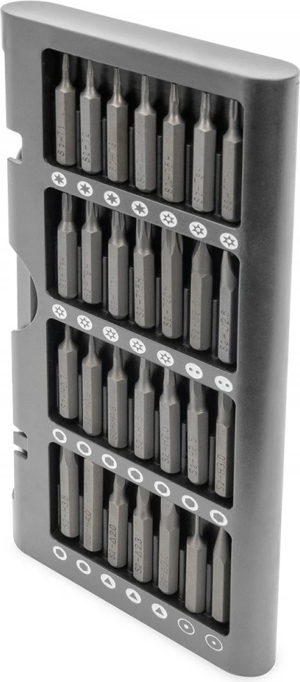 Set vidash Digitus DA-70360, 57 pjesë, kuti alumini