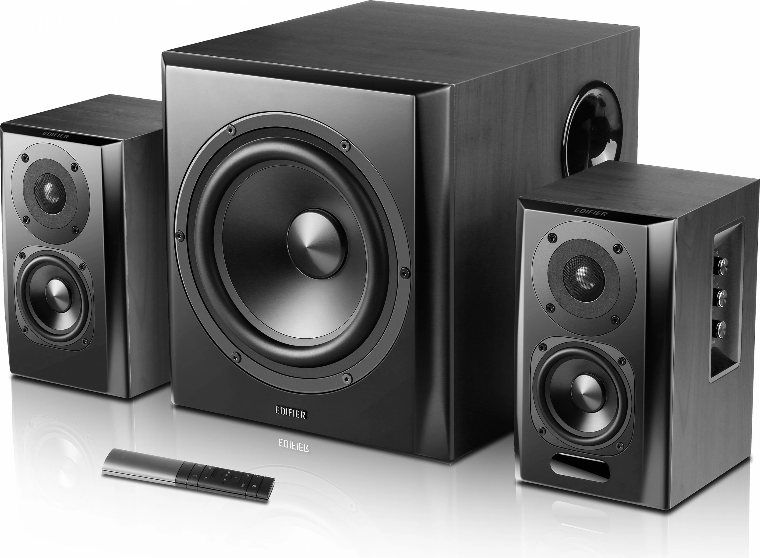 Sistem zëri Edifier S351DB, 2.1 kanale, 150W, Bluetooth, i zi