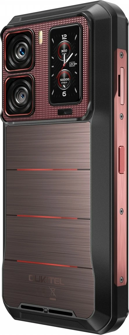 Celular OUKITEL WP300 5G 12/512GB IP69K bateri 16000 mAh i kuq