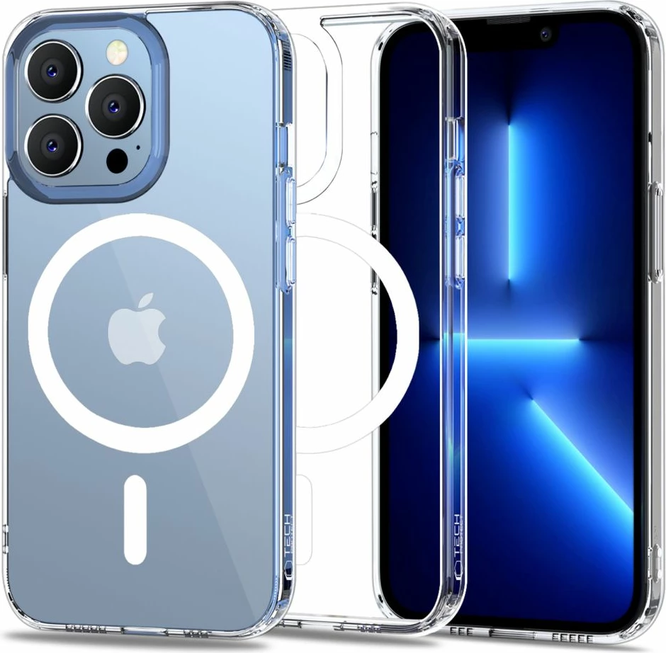 Mbështjellës Tech-Protect MagMat për iPhone 13 Pro, MagSafe, Transparent