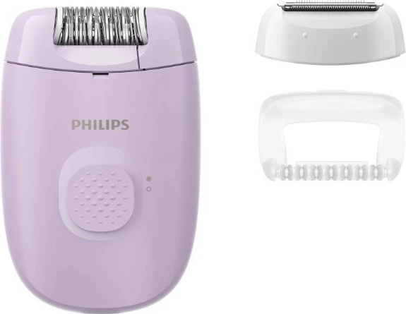 Depilator Philips BRE237/00, për femra, përdorim i thatë dhe i lagësht, me funksion masazhi, Lejla