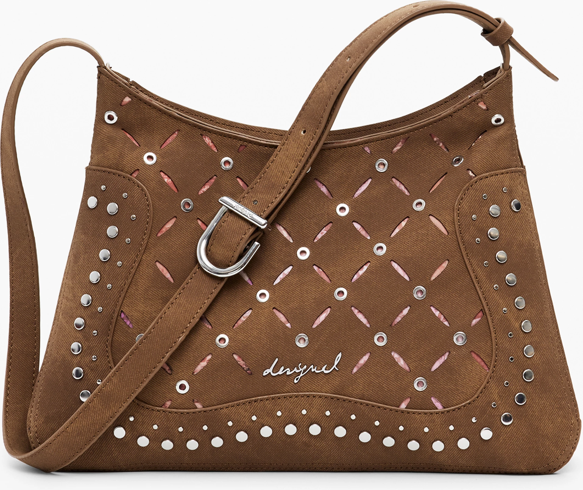 Çantë për femra Desigual Yankee Manaos, kafe