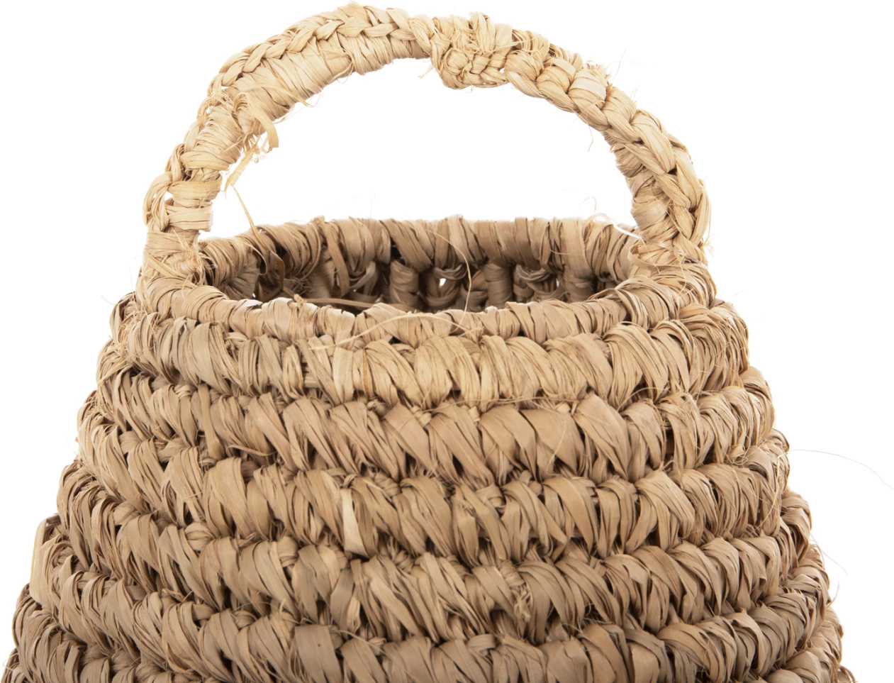 Llambë tavani varëse, ratan natyral, FH4033, Φ103x84.5-106Hcm