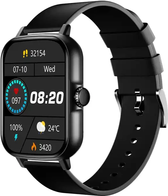 Orë e mençur TopMicro WS-7, e zezë