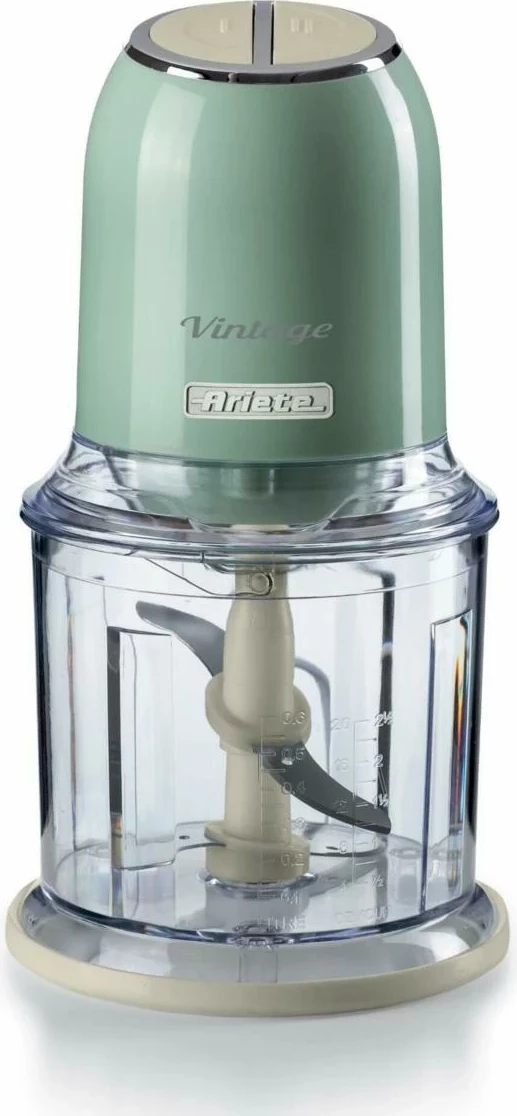 Tritatore Ariete Vintage 0438, 600ml, 400W, e gjelbër