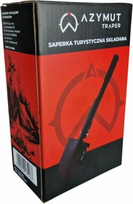 Lopatë taktike multifunksionale Azymut, e zezë