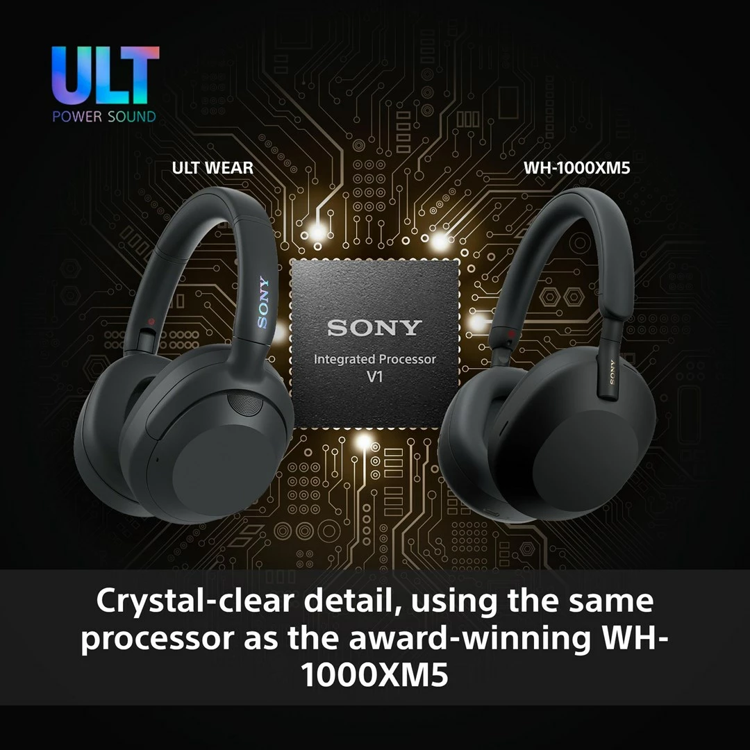 Kufje Sony ULT WEAR WHULT900NH, Wireless Bluetooth, Noise Cancelling, Gjelbër