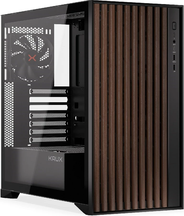 Kasë KRUX Palum KRXD008, e zezë