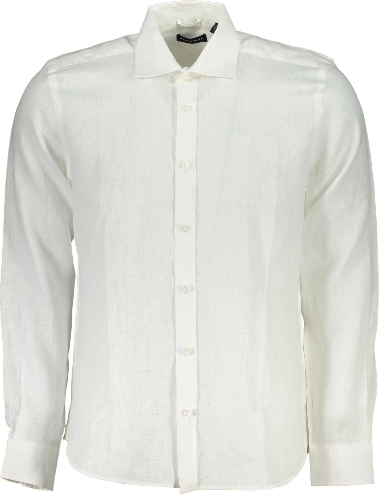 Këmishë për meshkuj NORTH SAILS me mëngë të gjata, e bardhë