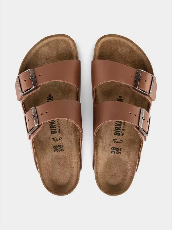 Papuqe Birkenstock meshkuj, kafe