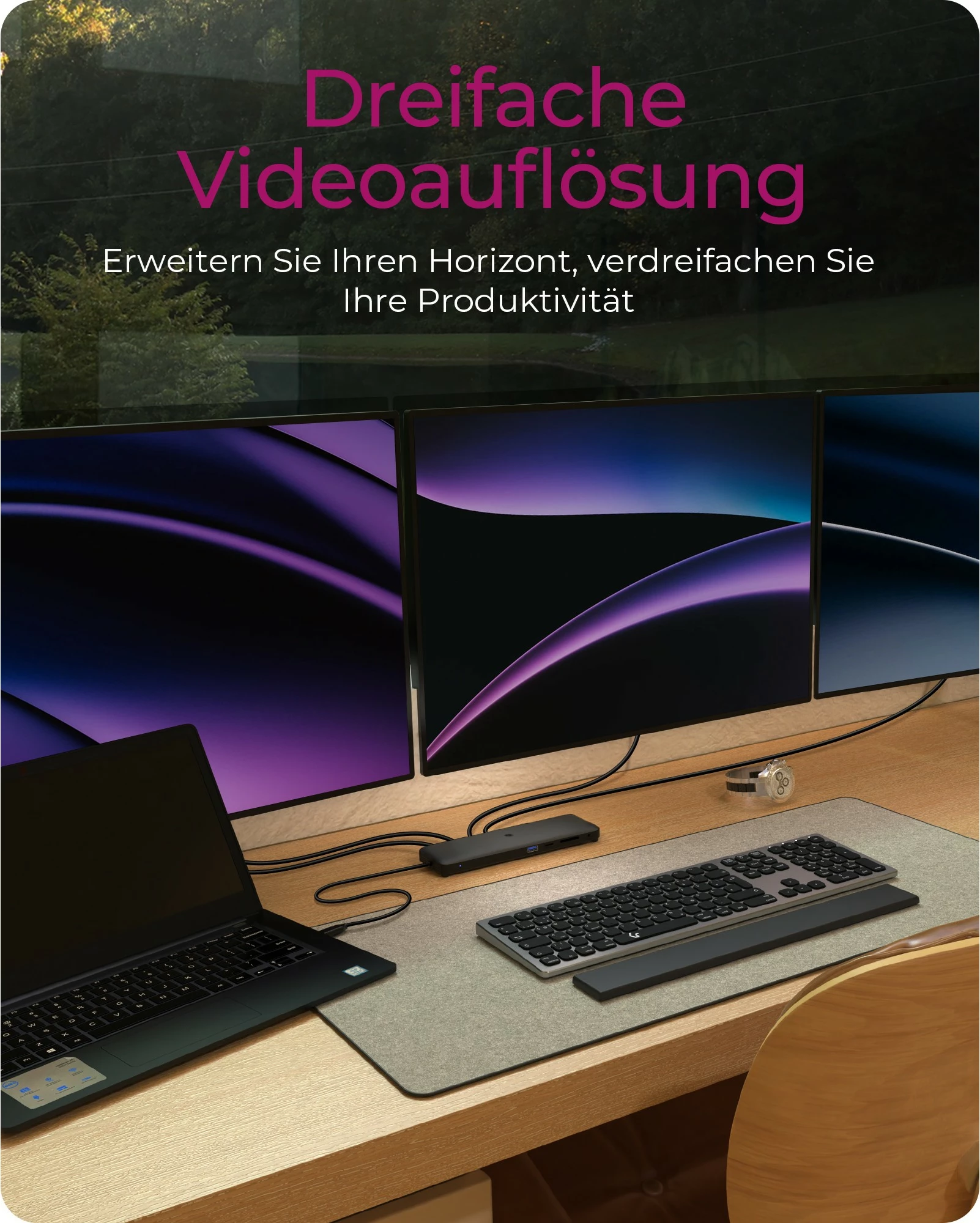 DockingStation RaidSonic ICY BOX 11-in-1, USB 3.2 Gen 2, 100 W, e zezë