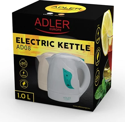 Vluese uji Adler AD 08, 1 L, 850 W, e bardhë 