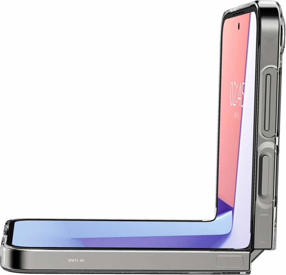 Mbështjellës Spigen AirSkin për Samsung Galaxy Z Flip 6, Transparent