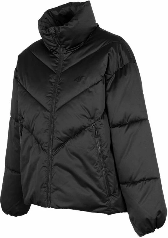 Jakne për femra 4F, e zezë