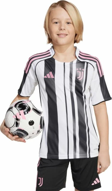 Fanellë për fëmijë adidas Juventus, e bardhë