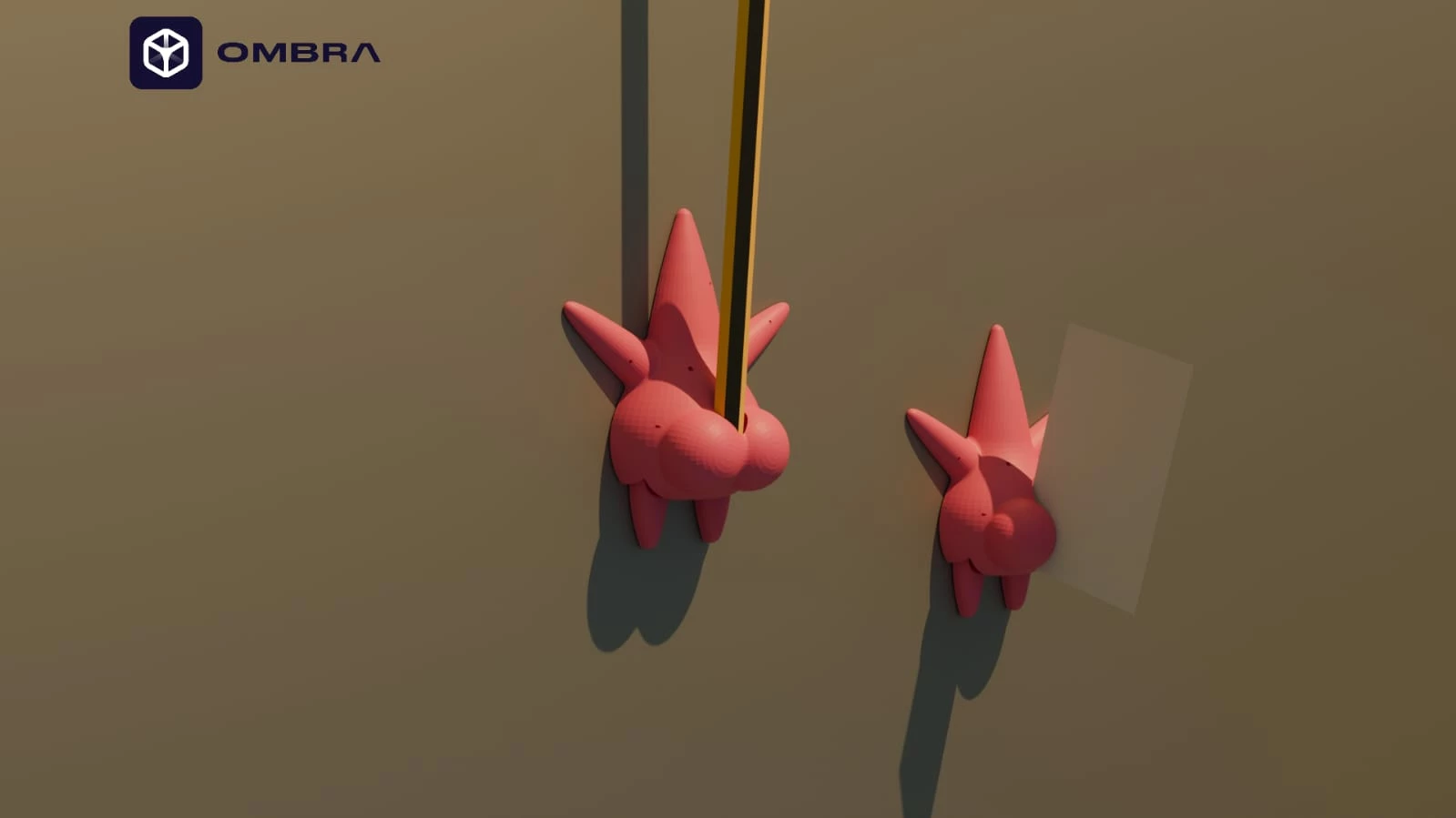 Patrick Set Fridge Magnet - Pink