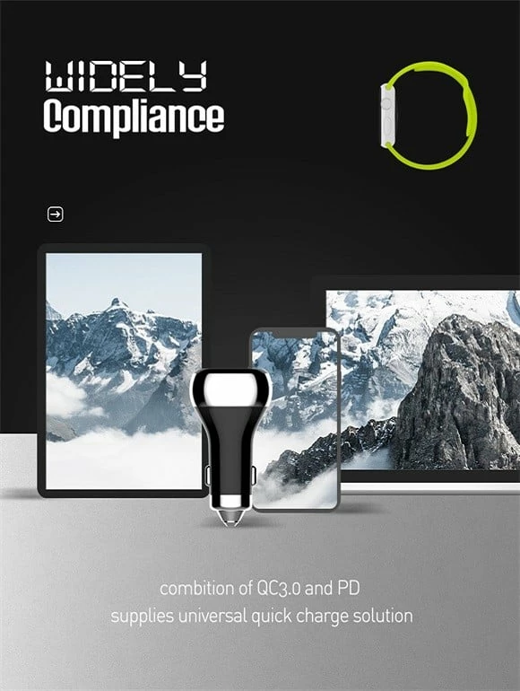 Karikues Për Veturë LDNIO C2 (Zezë)