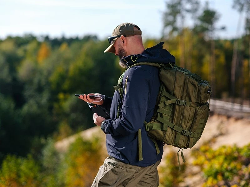 Power bank Tracer EnerGen 20000 mAh, e zezë, portokalli