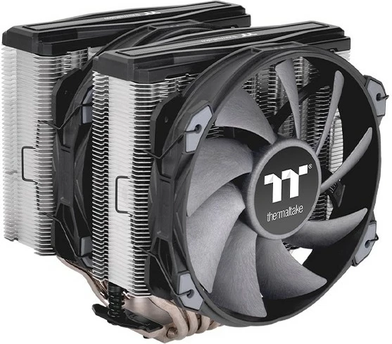 Ftohës ajri Thermaltake TT TOUGHAIR 710, dual tower, 2 ventilatorë 14cm, gri