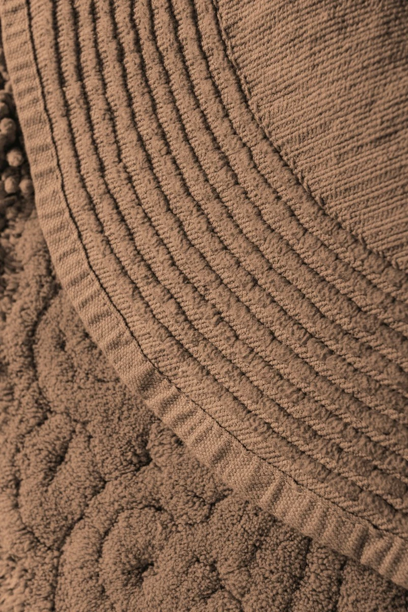 Set tapetash për banjo, 2 copë, Mijölnir, Piante Oval, bezhë