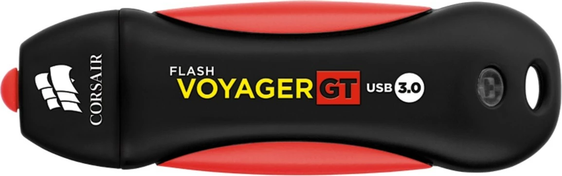 Pendrive Corsair Flash Voyager GT 256GB, USB 3.0, E zezë/E kuqe
