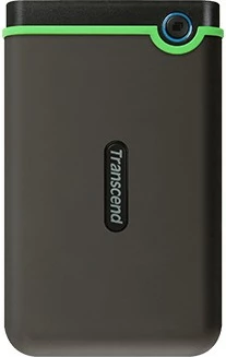 Hard disk i jashtëm Transcend StoreJet 25M3C 4TB, 2.5 inch, USB 3.1, zi/gjelbër