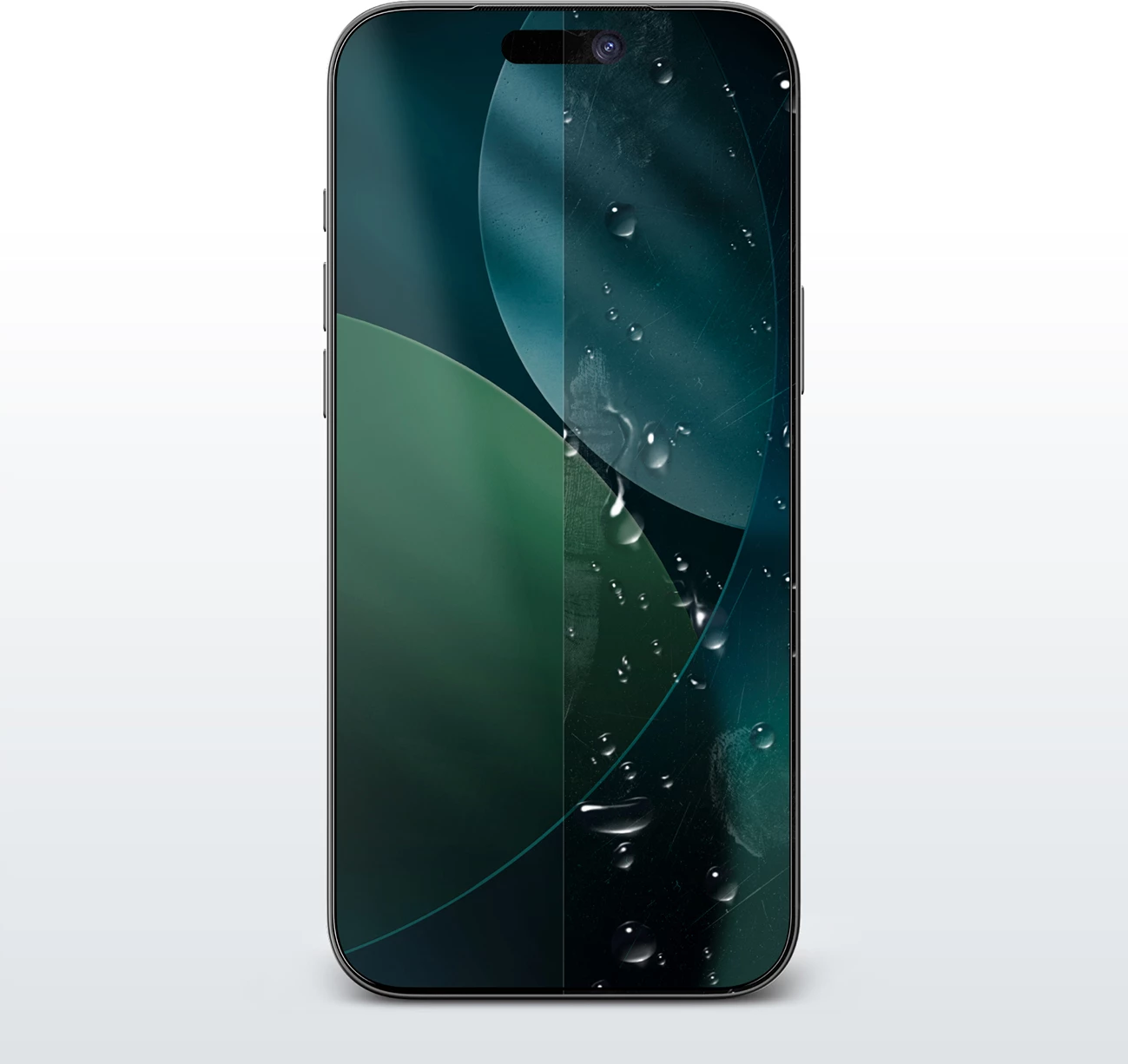 Mbrojtës ekrani xhami i temperuar AmazingThing Titan Matte FusionFilter 7 për iPhone 17 Pro Max, mat